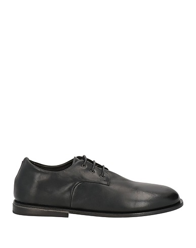 MARSÈLL Laced shoes Black Soft Leather