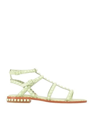 ASH Sandals Light green Soft Leather