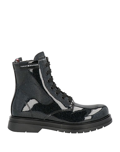TOMMY HILFIGER Bottine Noir Fibres textiles