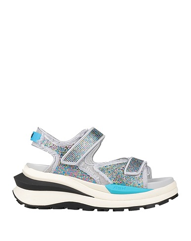 ASH Sandals Light grey Textile fibres