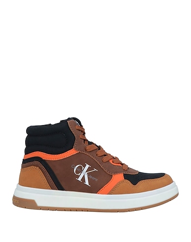 CALVIN KLEIN JEANS Sneakers Camel Textile fibres