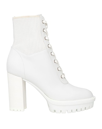 GIANVITO ROSSI Ankle boot White Calfskin