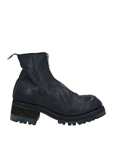 GUIDI Ankle boot Black Horse leather