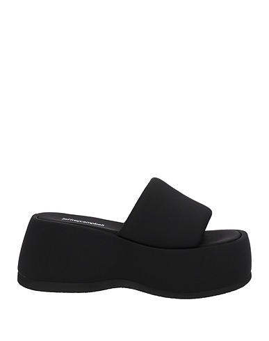 JEFFREY CAMPBELL Sandals Black Textile fibres