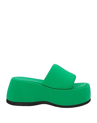 JEFFREY CAMPBELL Sandals Green Textile fibers