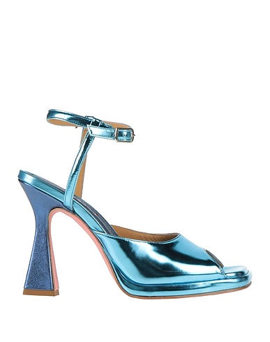 NINNI Sandals Light blue Soft Leather
