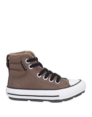 CONVERSE Sneakers CTAS BERKSHIRE BOOT HI
 Taupe Soft Leather, Textile fibres