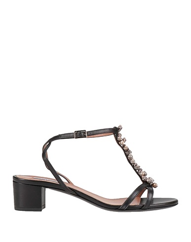 TABITHA SIMMONS Sandals Black Soft Leather