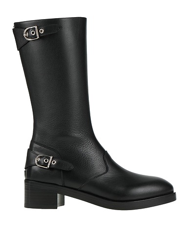 DURAZZI Μπότα Μαύρο Δέρμα