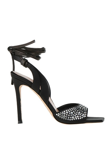 LIU •JO Sandals Black Textile fibres