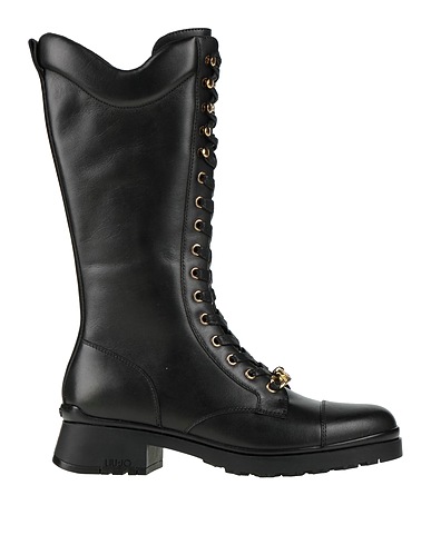 LIU •JO Boots Black Leather