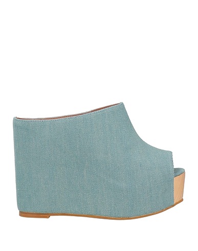 JEFFREY CAMPBELL Sandals Blue Textile fibres
