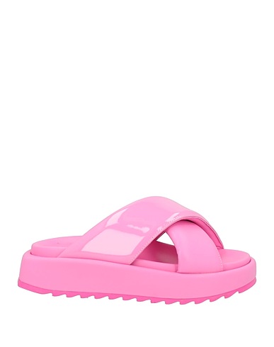 GIA BORGHINI Sandals Pink Soft Leather