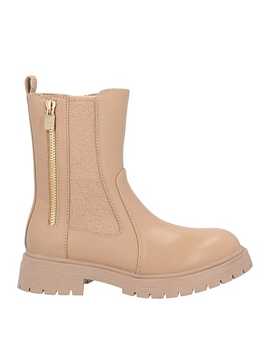 TOMMY HILFIGER Ankle boot Taupe Textile fibres
