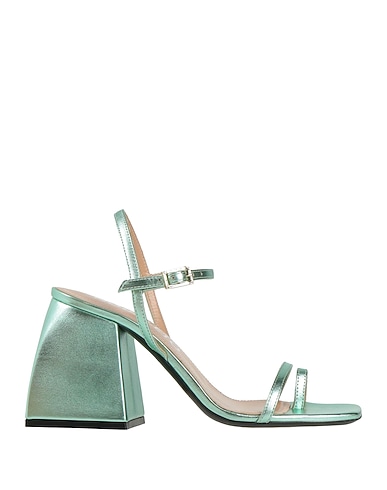 NODALETO Infradito Verde chiaro Pelle