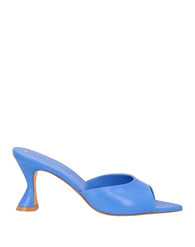 DEIMILLE Sandals Blue Soft Leather