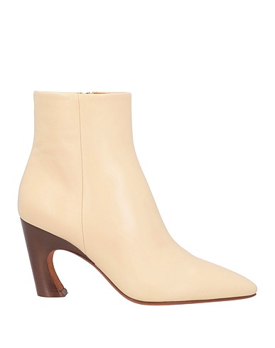CHLOÉ Ankle boot Beige Soft Leather