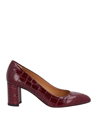 DEIMILLE Pump Burgundy Soft Leather