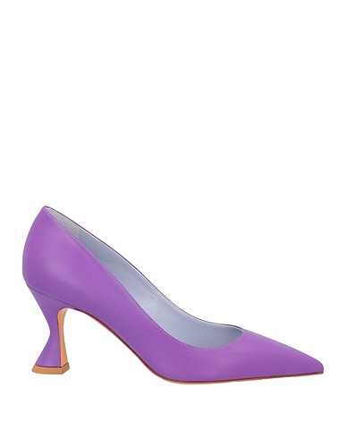 DEIMILLE Court Purple Soft Leather