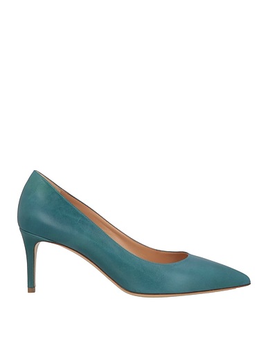 DEIMILLE Court Deep teal Calfskin