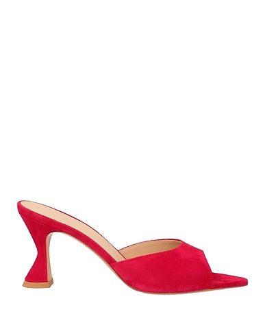 DEIMILLE Sandals Brick red Leather