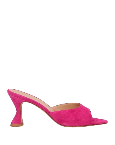 DEIMILLE Sandals Fuchsia Leather