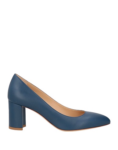 DEIMILLE Pump Navy Soft Leather