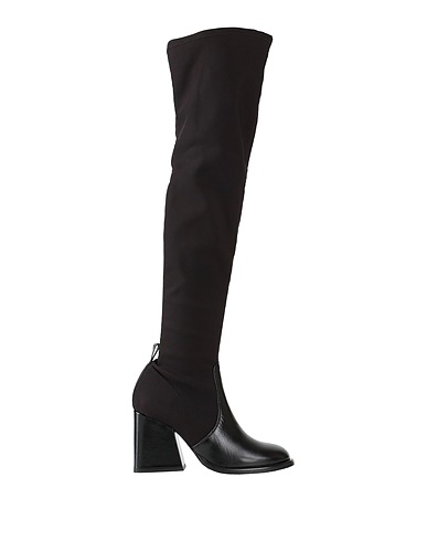 EQUITARE Boots Black Recycled leather, Textile fibres