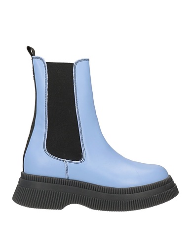 GANNI Ankle boot Lilac Soft Leather