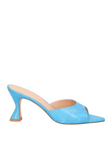 DEIMILLE Sandalen Azurblau Leder