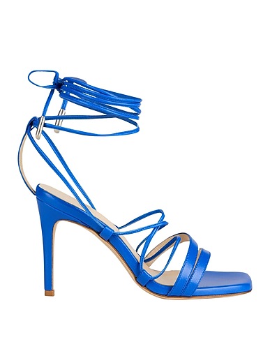 P.A.R.O.S.H. Sandals Blue 100% Lambskin