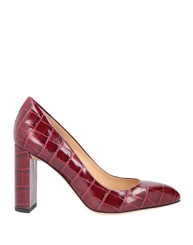 DEIMILLE Pump Burgundy Soft Leather