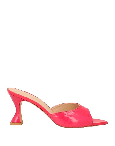 DEIMILLE Sandals Fuchsia Soft Leather