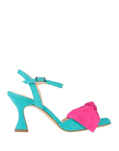 DIVINE FOLLIE Sandals Magenta Leather