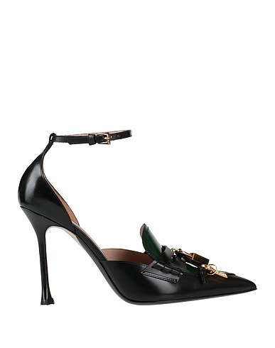 N°21 Pump Black Calfskin