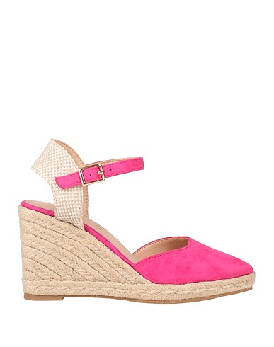 DIVINE FOLLIE Espadrilles Magenta Textile fibres