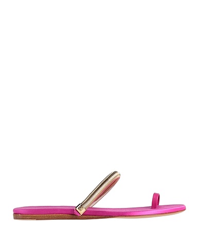 GIORGIO ARMANI Flip flops Fuchsia Goat skin