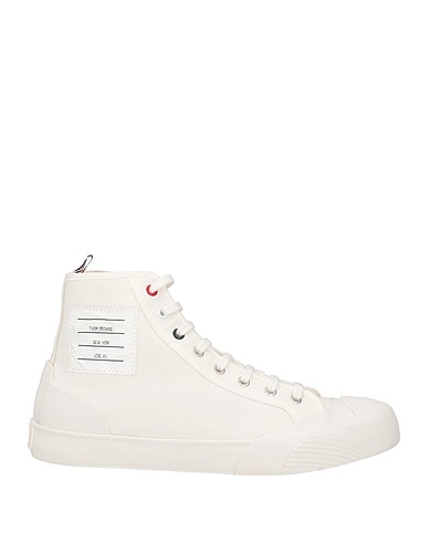 THOM BROWNE Sneakers White Textile fibers, Rubber