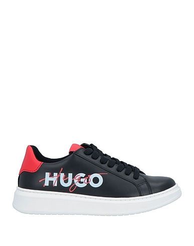 HUGO Sneakers Black Soft Leather