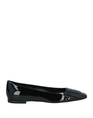 ROCHAS Ballerine Nero Pelle di capra