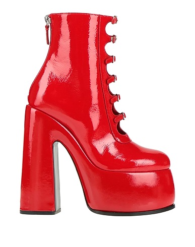 CASADEI Ankle boot Red Soft Leather