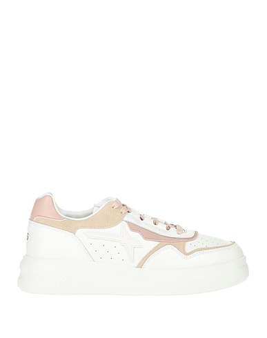 W6YZ Sneakers White Calfskin, Nylon