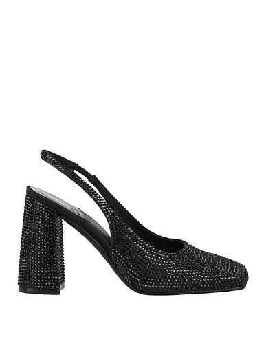 JEFFREY CAMPBELL Pumps Schwarz Gewebefasern