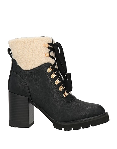ACTITUDE by TWINSET Ankle boot NERO Textile fibers