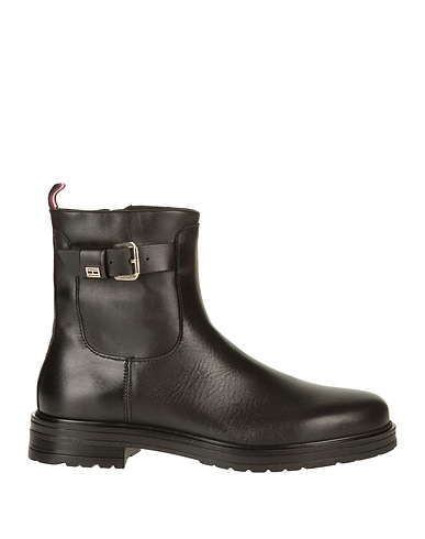 TOMMY HILFIGER Ankle boot Black Soft Leather