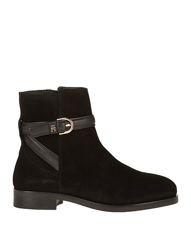 TOMMY HILFIGER Ankle boot Black Leather