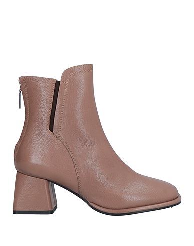 EMANUÉLLE VEE Ankle boot Khaki Soft Leather