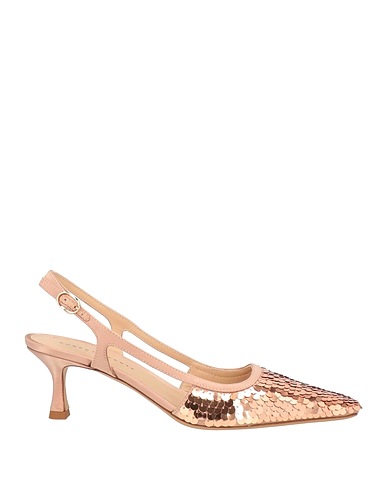 ROBERTO FESTA Pump Light brown Textile fibers