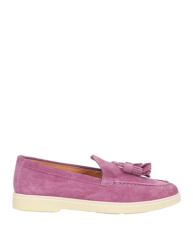 SANTONI Loafers Mauve Leather