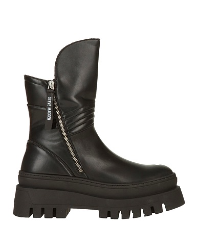 STEVE MADDEN Ankle boot Black Soft Leather